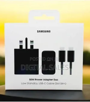 Samsung 50w Power Adapter Duo Usb-C Cable