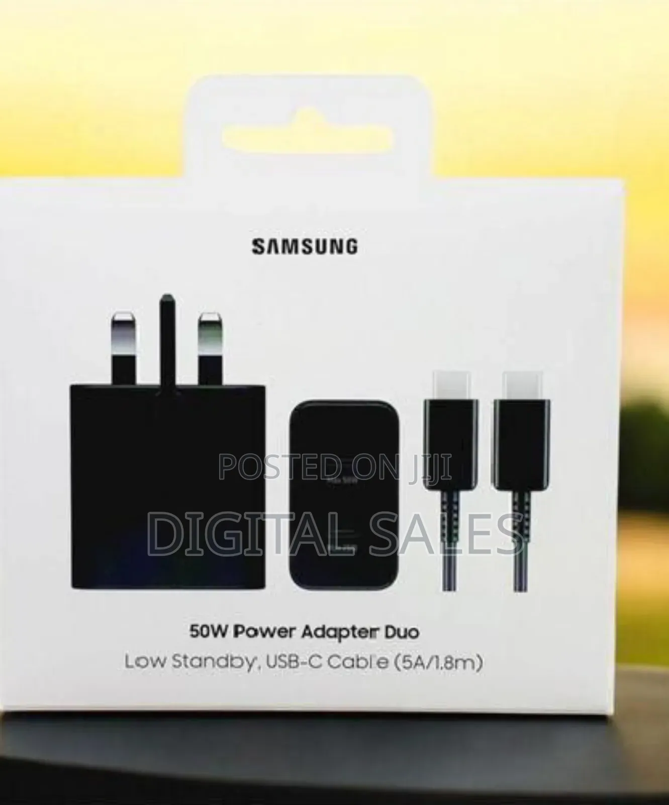 Samsung 50w Power Adapter Duo Usb-C Cable