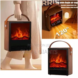 Powerful Electric Room Heater With Real 3d Fire Flame Effect