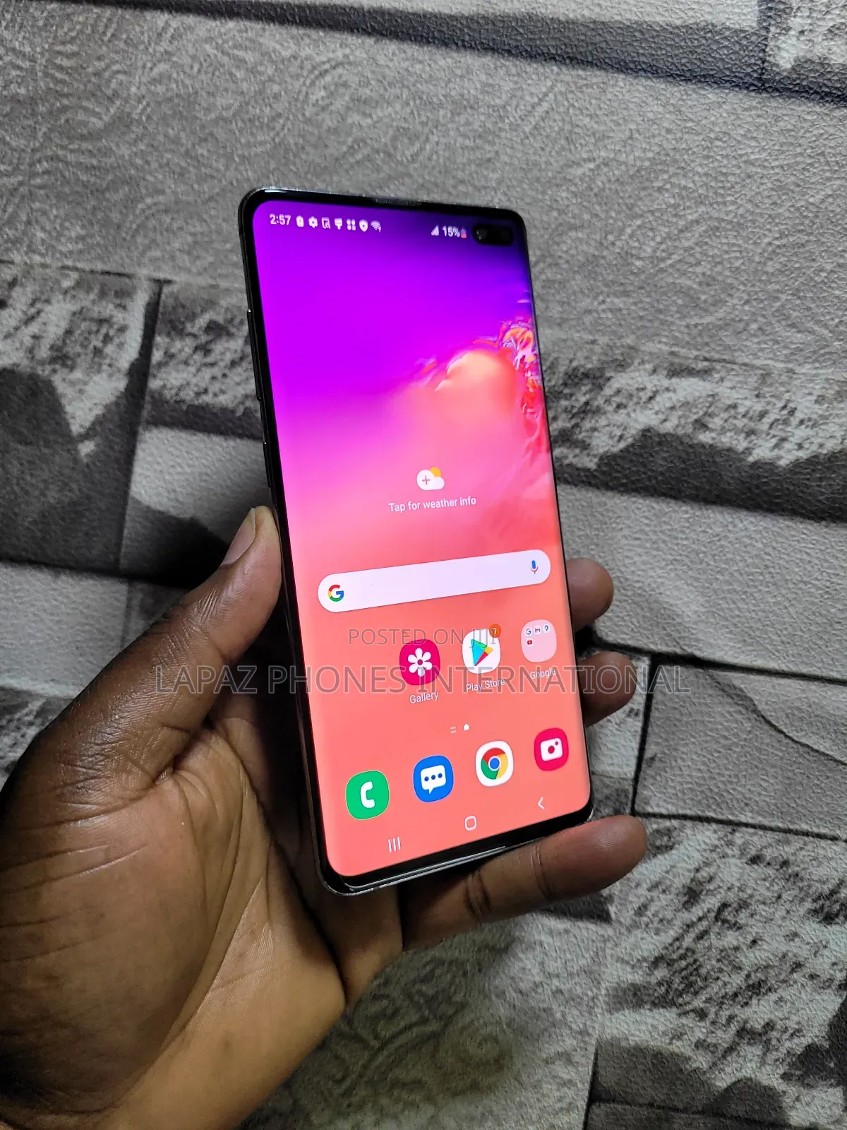 Samsung Galaxy S10 Plus 128 GB Black