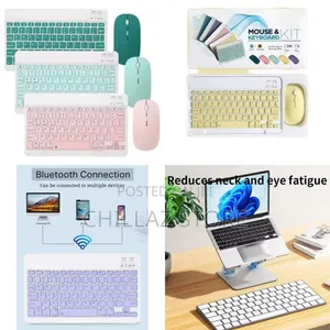 Bluetooth Keyboard and Mouse.