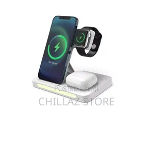 3 in 1 Stand Wireless Fast Charger.