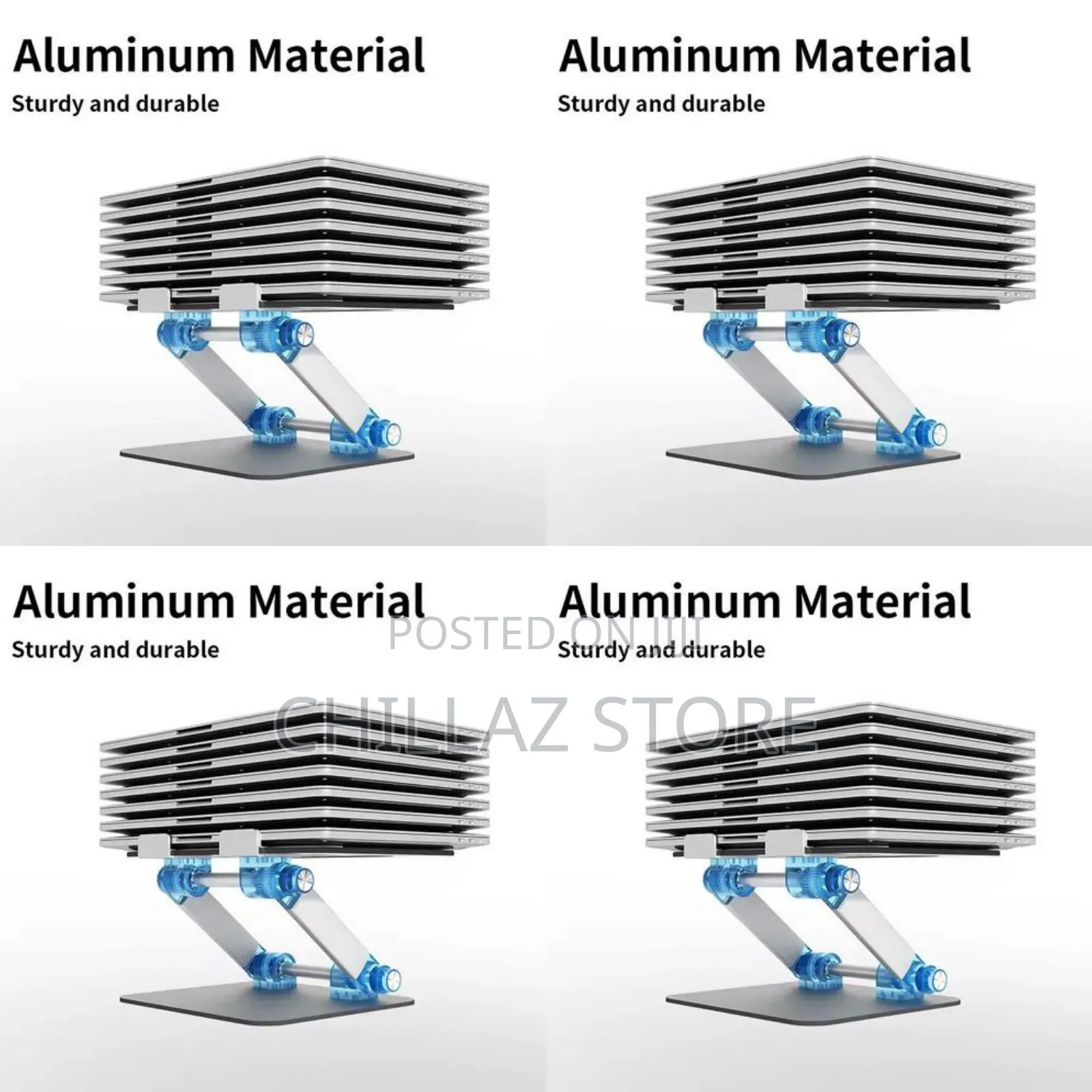 360° Adjustable Foldable Laptop Stand Holder.