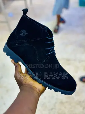 Original Men’S Black Suede Timberland Ankle Boots