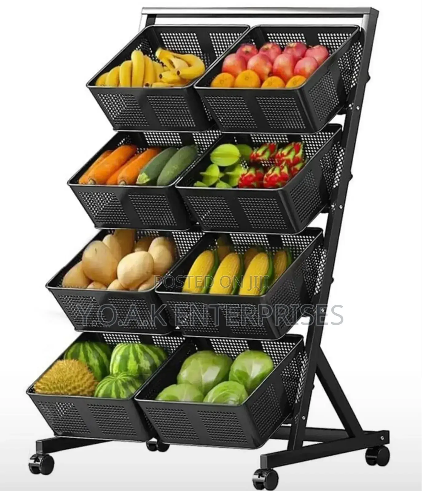 Vegetable Organizer 8 Baskets