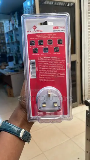 Klass Power Surge Protector / Tv, Fridge, Speaker Protector