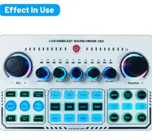 Onair X50 Live Sound Card/Webcast Sound Mixer