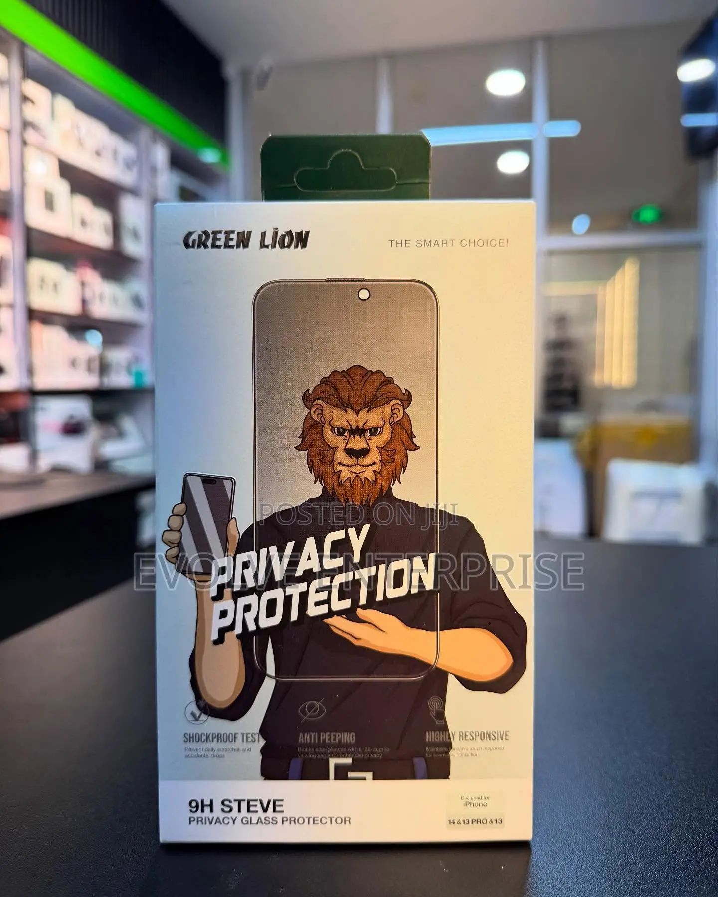 Green Lion 9h Privacy Glass Screen Protector for iPhone