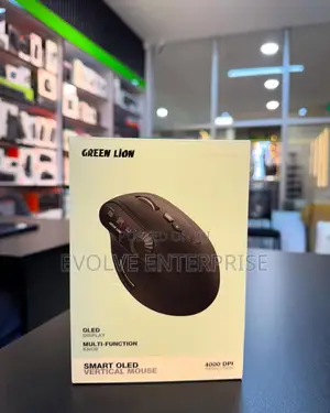 Green Lion Smart Oled Vertical Mouse
