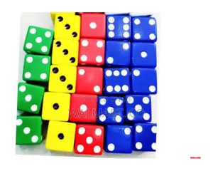 Coloured Dices for Dice Board Game