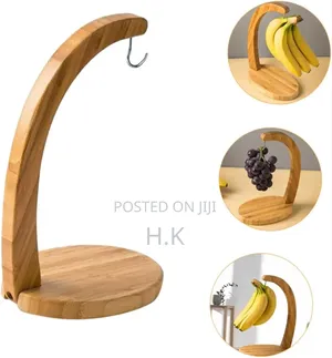 1pc Bamboo Banana Rack