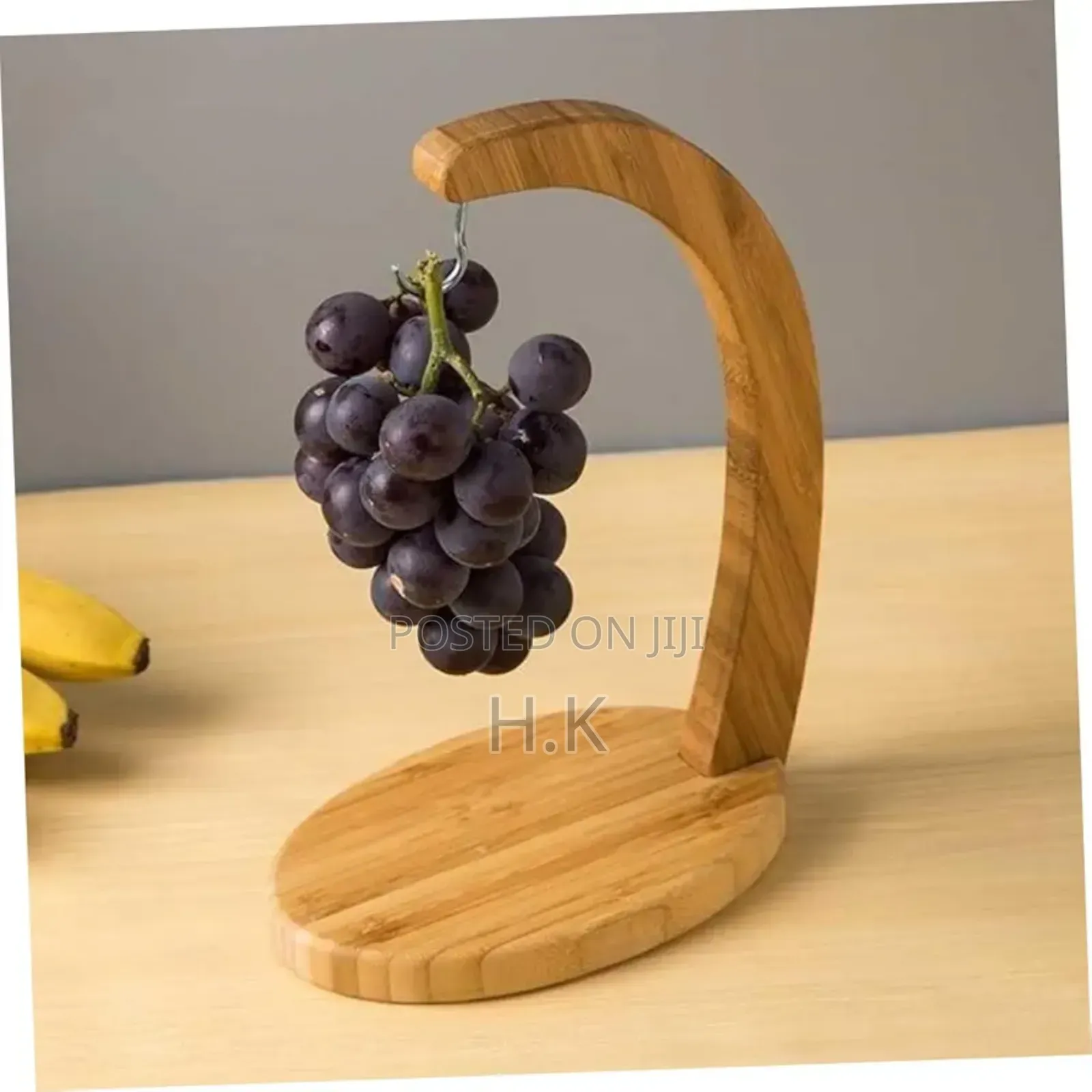 1pc Bamboo Banana Rack