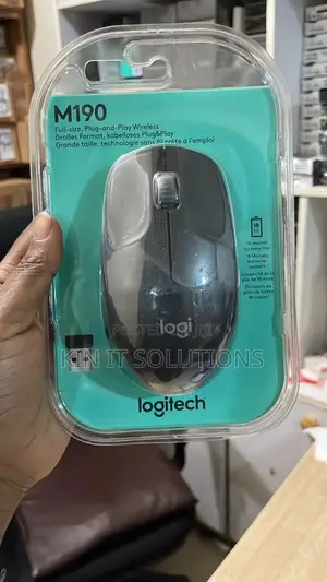 Logitech M190 Wireless Mouse.