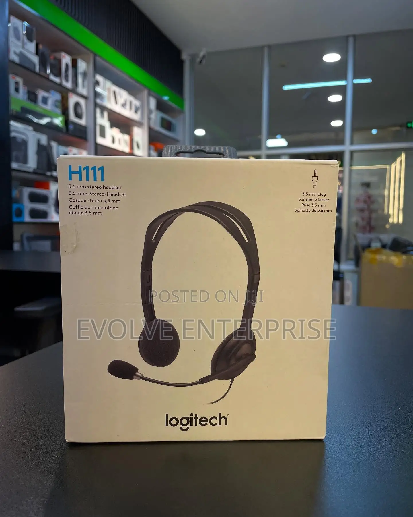 Logitech H111 Duo Headset for Pc