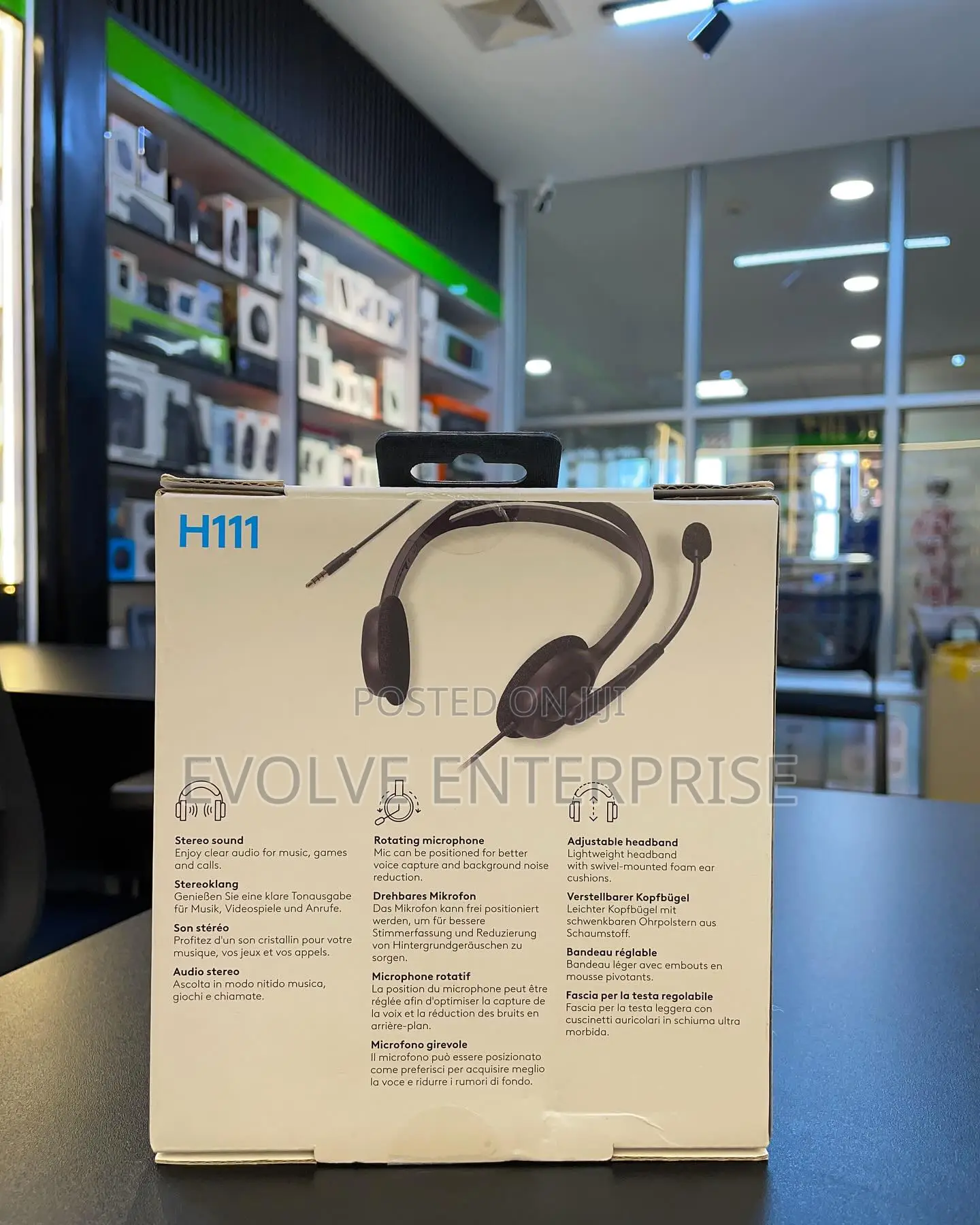 Logitech H111 Duo Headset for Pc