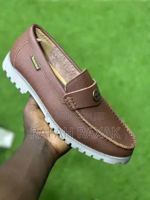 New Classic Men’S Timberland Brown Leather Low Loafers