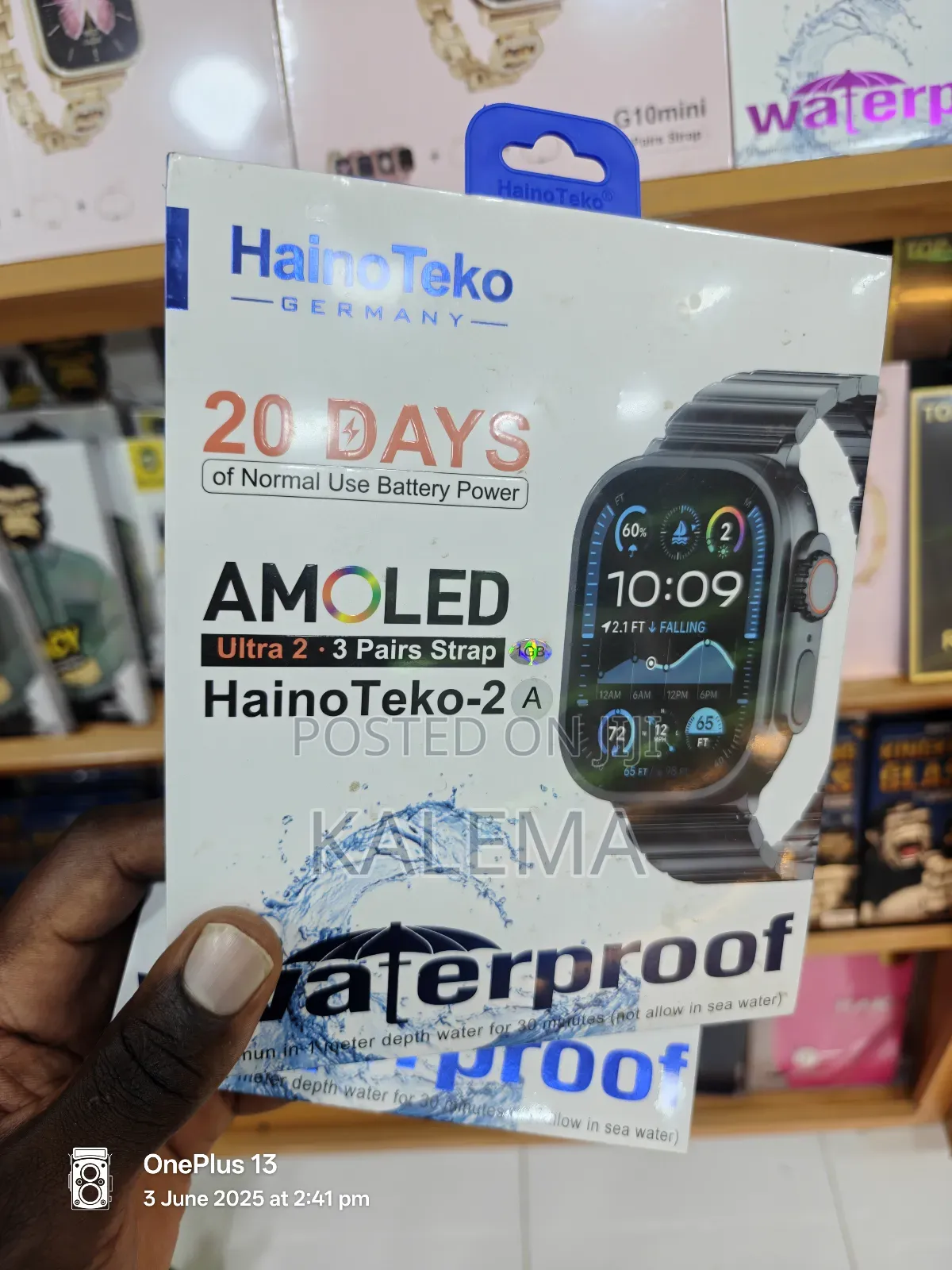 Amoled Smart Watch With 20day Battery