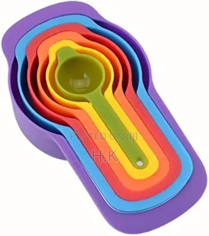 6 PCS Baking Recipe Measuring Cup Spoons Set