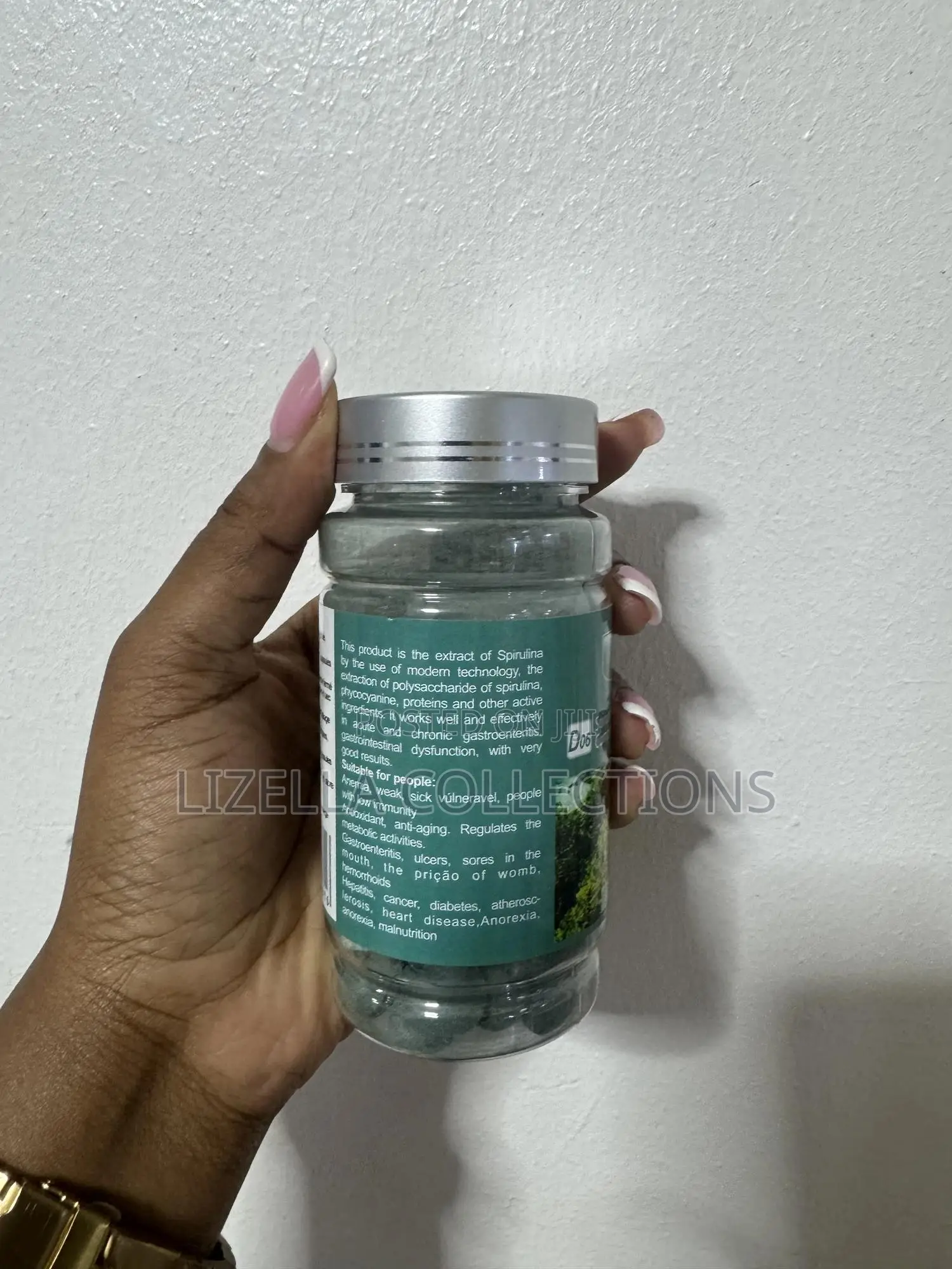 Spirulina Tablets (100 Per Tin) X 250mg Each