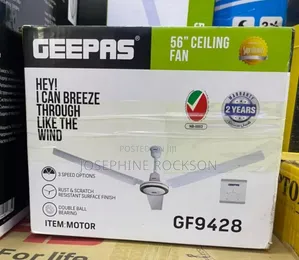 56 Inch Geepas Ceiling Fan With Blades