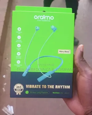 Original Oraimo Necklace Lite Call Vibration Wireless Black