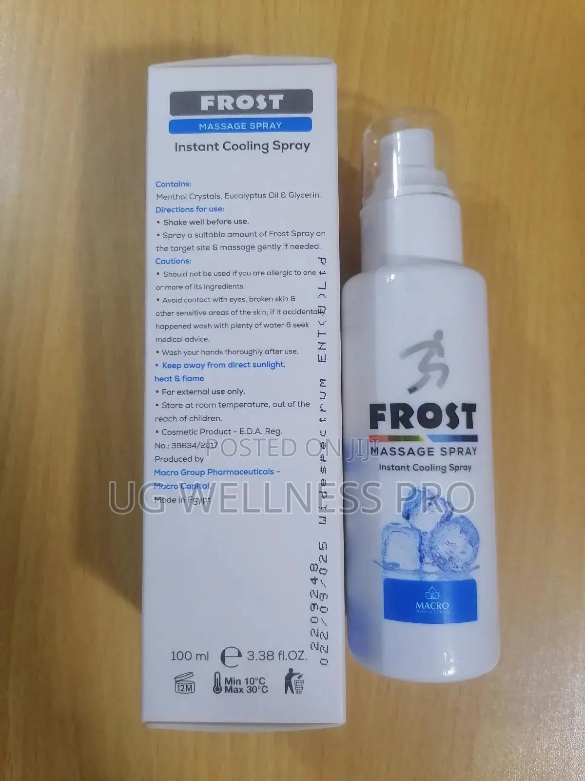Frost Massage Spray 100ml for Pain Relief
