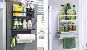 Magnetic Fridge Spice Shelf Rack