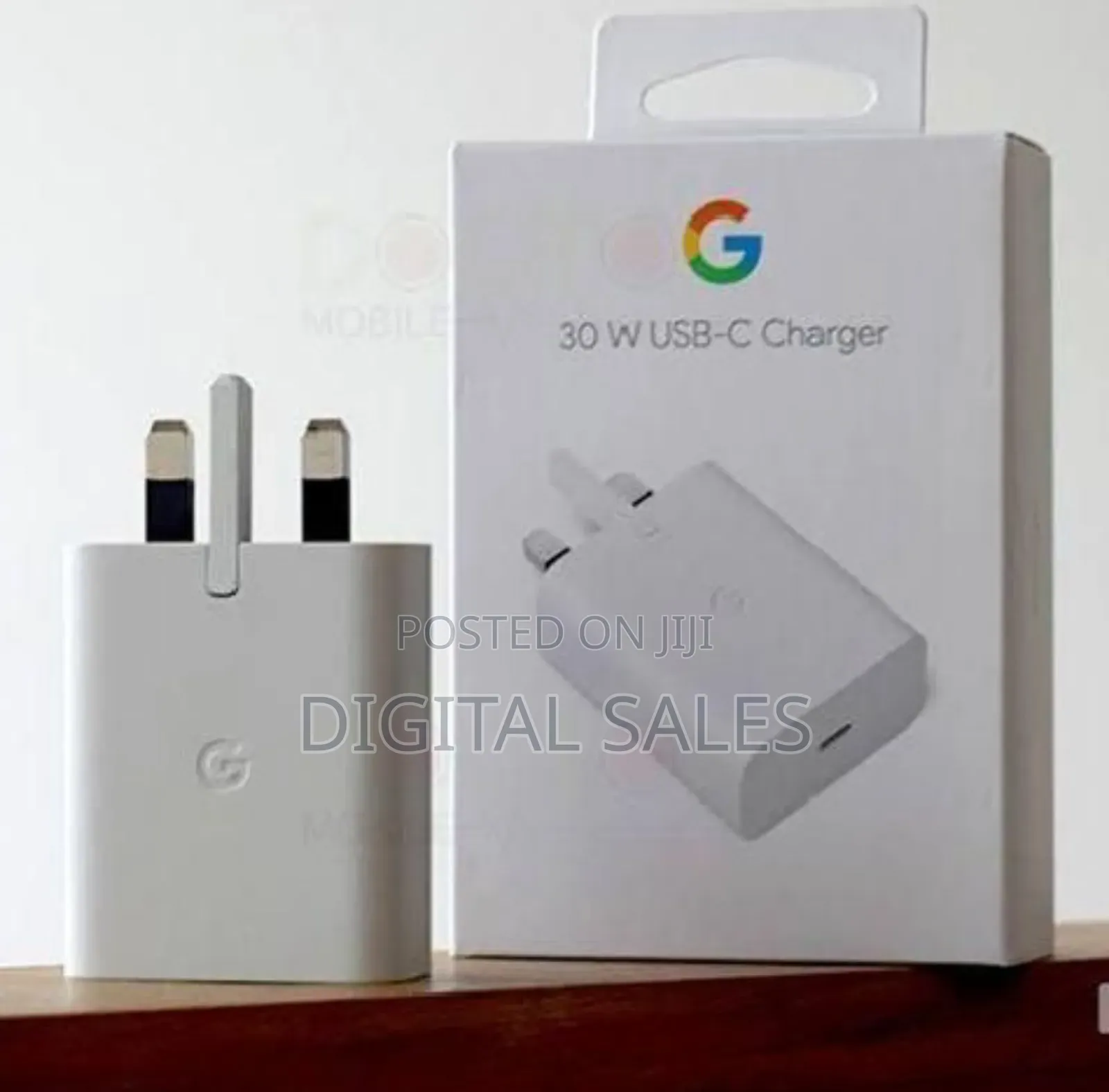 30w Usb-C Google Fast Charging Adapter
.White