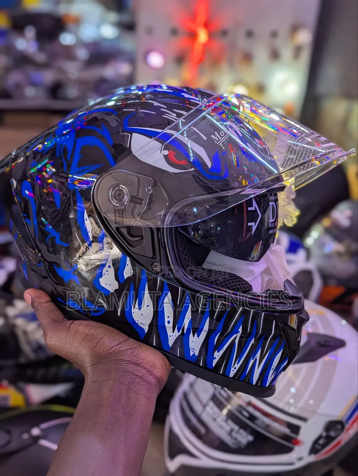Riding Helmet Double Visor
