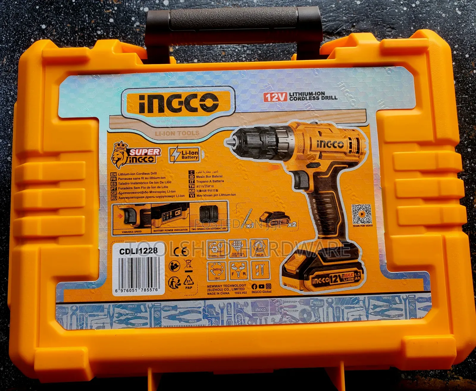 Ingco 12v Cordless Drill