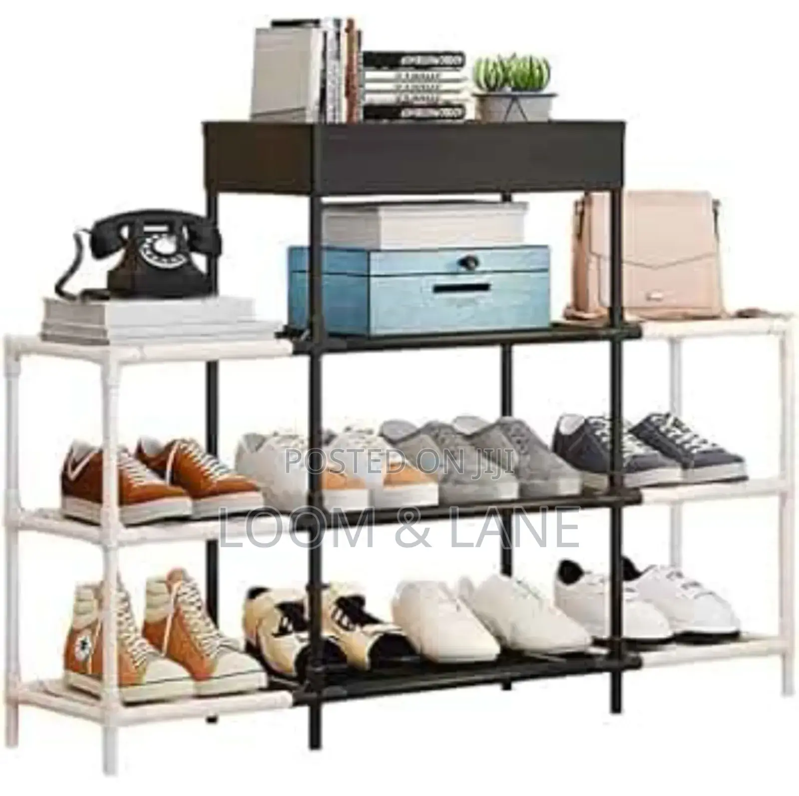 3 Layers Shoes and Document Rack
