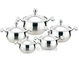 New Prandelli 12-Pieces Stainless Steel Cookware Set