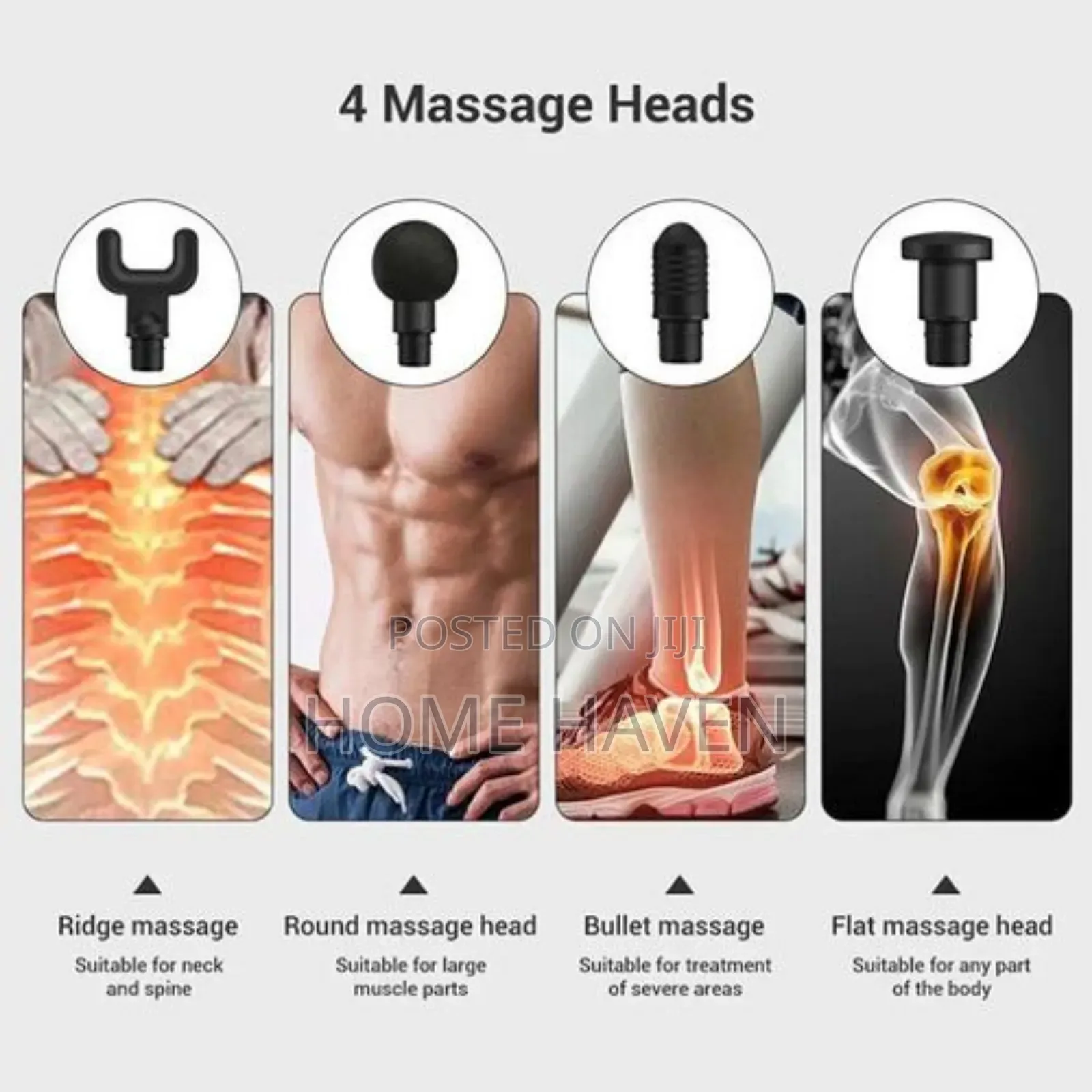 Long Lasting Battery Deep Tissue Massage Gun