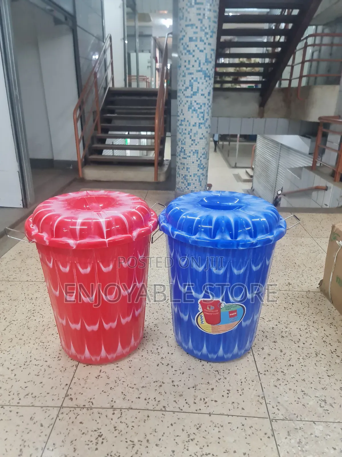 Imported Plastic Storage Buckets Big Size