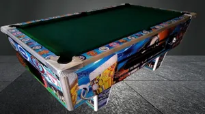 Used Pool Table With Slate Marble