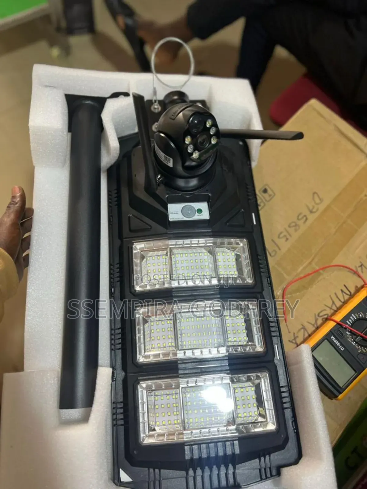 Solar Camera With Motion Sensor Light