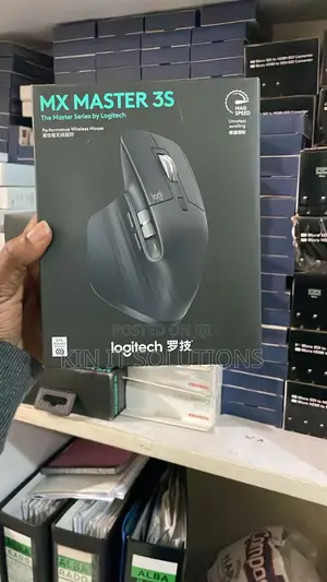 Logitech Mx Master 3s Wireless Mouse.