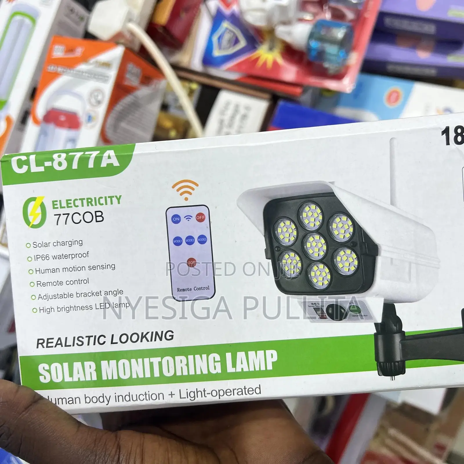 Solar Lamp / Camera /Monitor Lamp