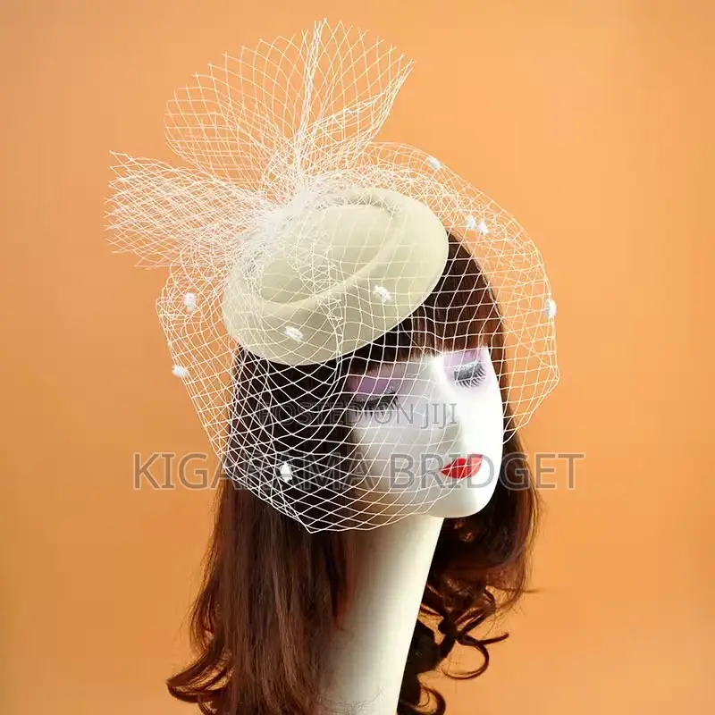 Beige Fascinators