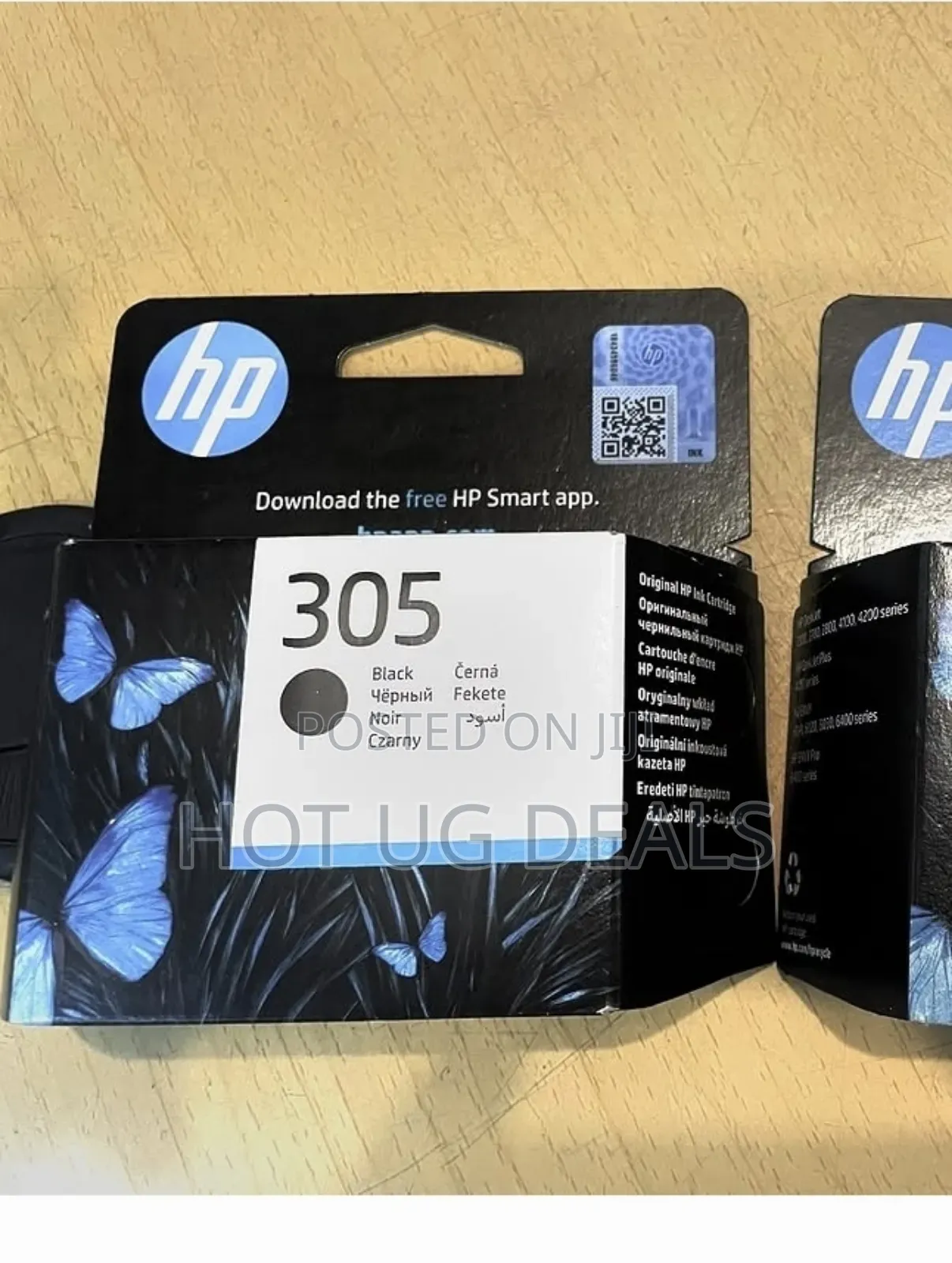 Hp 305 Original Ink Cartridge, Black, Single Pack
