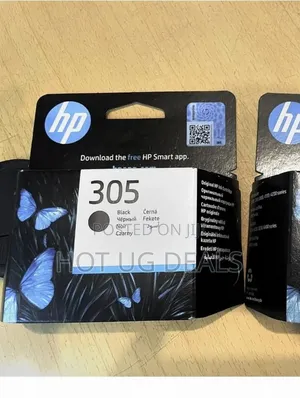 Hp 305 Original Ink Cartridge, Black, Single Pack