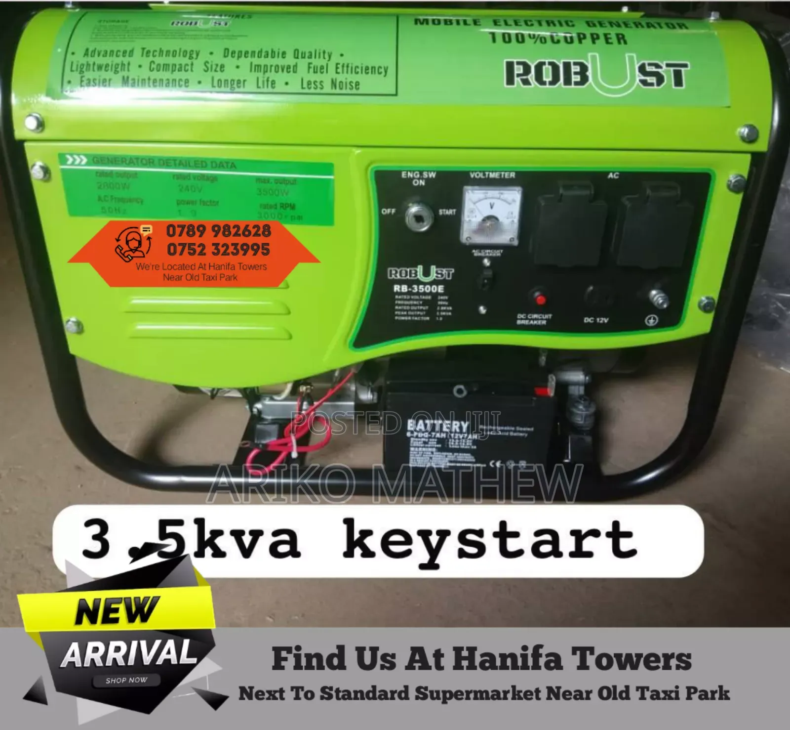 Diesel Petrol Generators on Sale