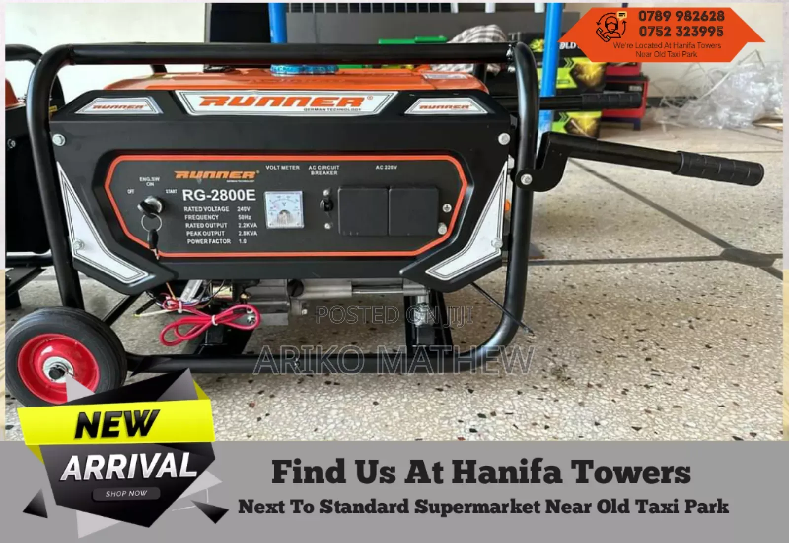 Diesel Petrol Generators on Sale