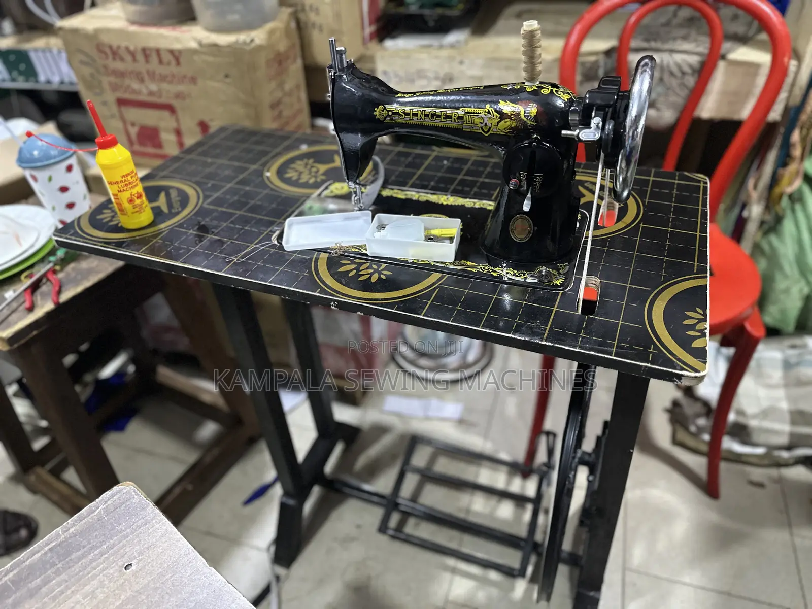 New Sewing Machines in the Box With Warranty Card