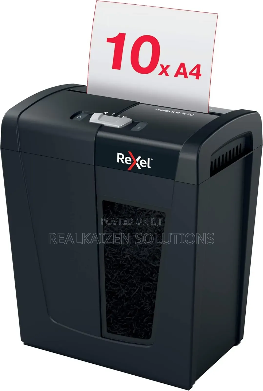 Rexel P4 Secure X10 Cross Cut Paper Shredder 10 Sheets