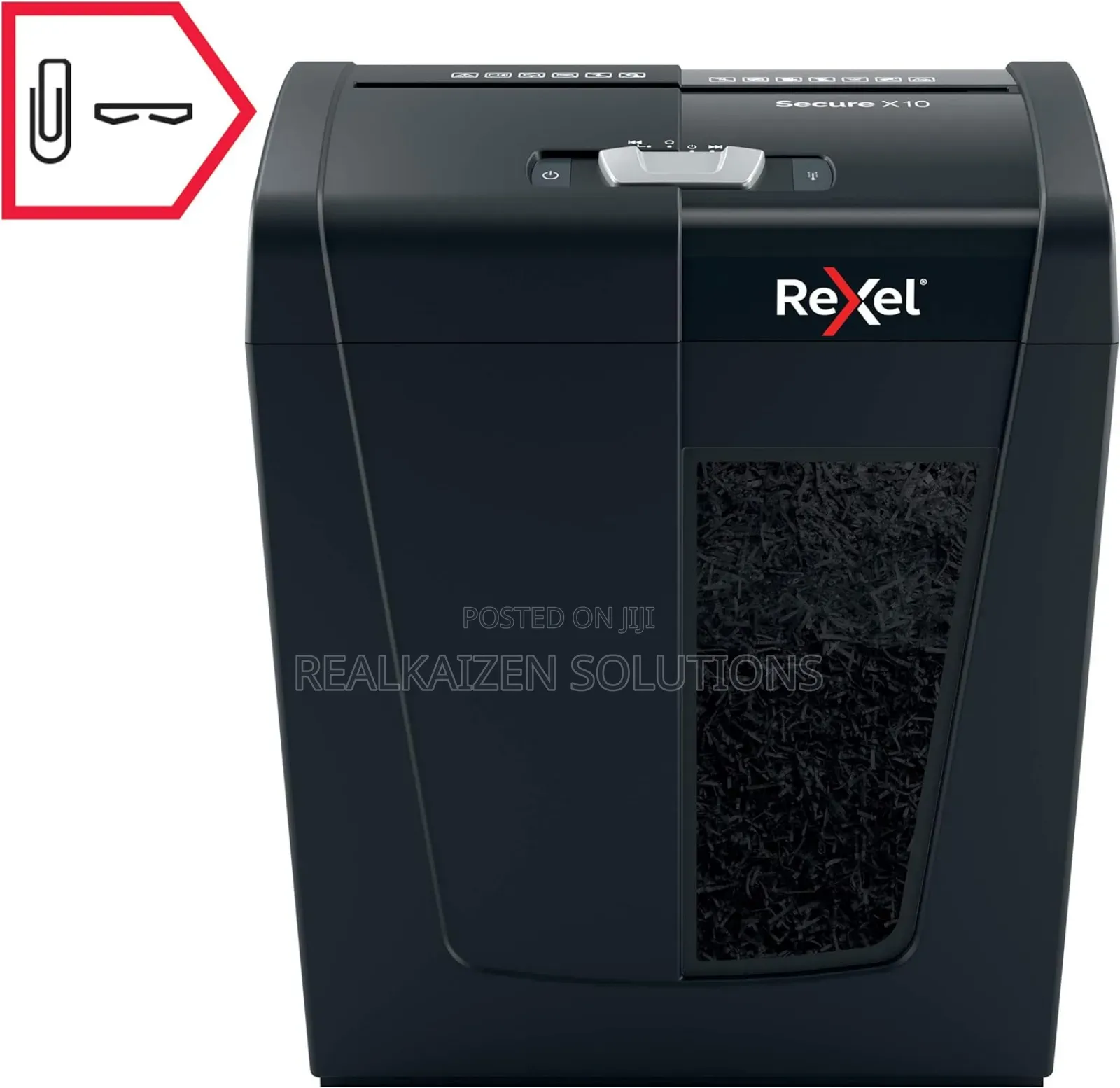 Rexel P4 Secure X10 Cross Cut Paper Shredder 10 Sheets