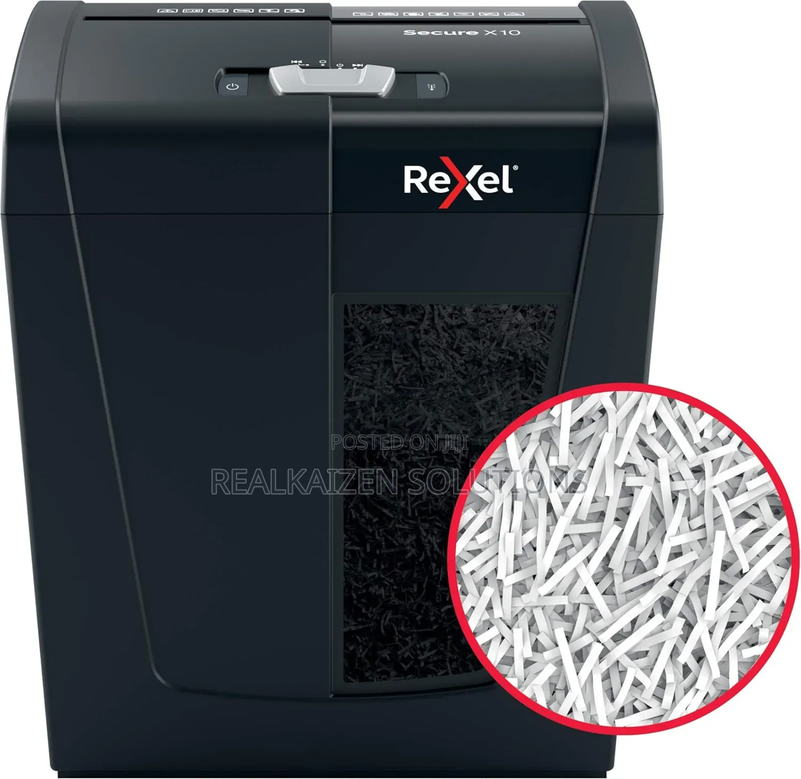 Rexel P4 Secure X10 Cross Cut Paper Shredder 10 Sheets