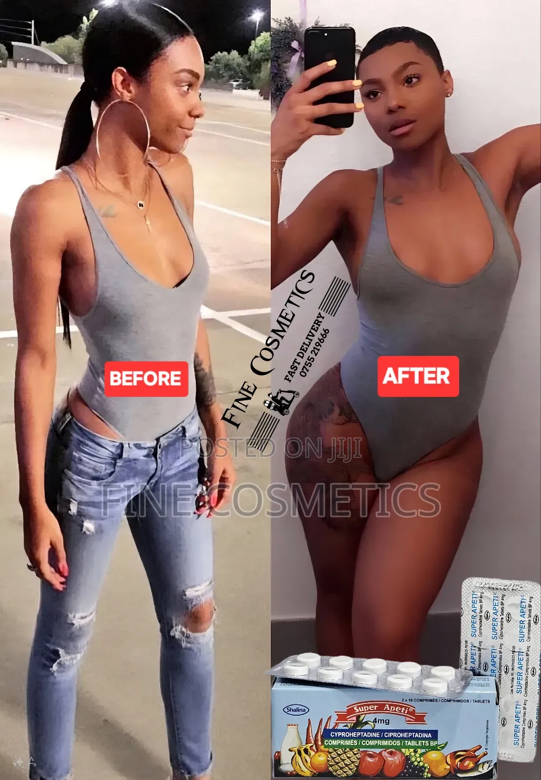 Super Apeti Weight Gain Shape Up Body Building Appetit Boost