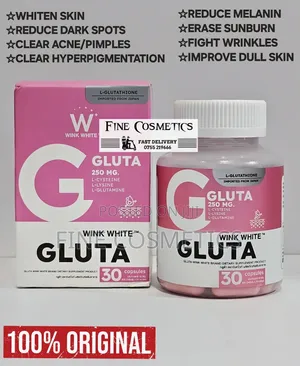 Wink White, New Authentic Skin Whitening Glutathione Pills