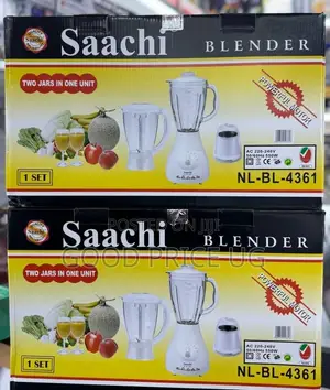 Saachi 3 in 1 Blender ( Yellow Box)